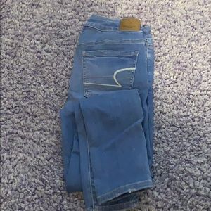 Gently used American eagle jeggings
